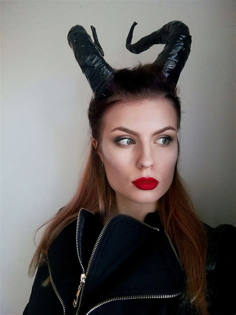 Maleficent Makeup And Diy Horns Maleficent Makeup Diy Horns Makeup