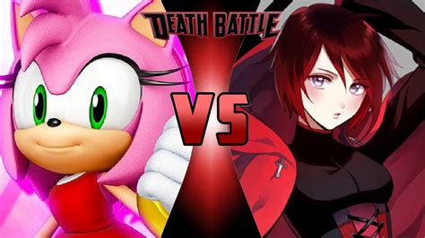 Amy Rose Vs Ruby Rose By Omnicidalclown1992 On Deviantart