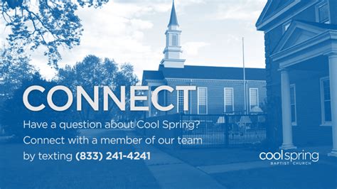 Watch Live Cool Spring Baptist Church