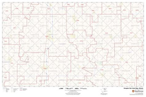 Douglas County Zip Code Map New Jersey Map
