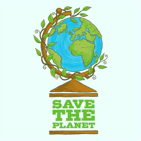 Save Our Planet Earth Poster 1967258 Download Free Vectors Clipart