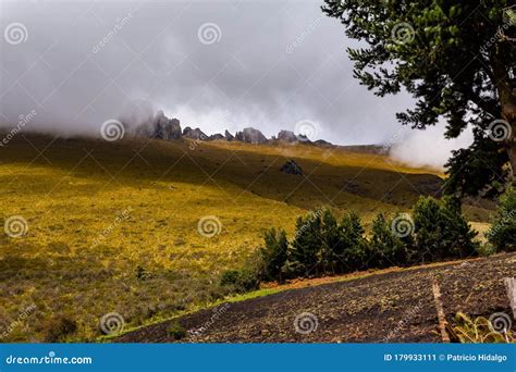 Andean Landscape Stock Image Image Of Mountains Hill 179933111
