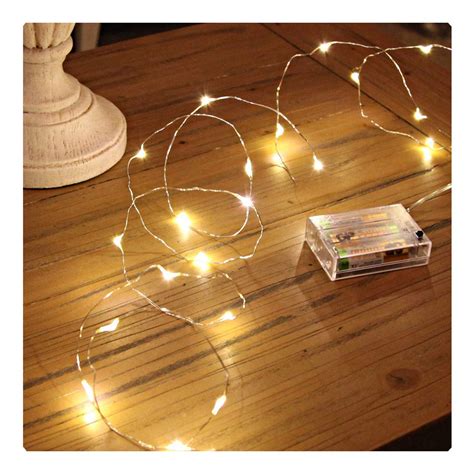 String Lights Fairy Lights Battery Operated Led Copper Wire Starry
