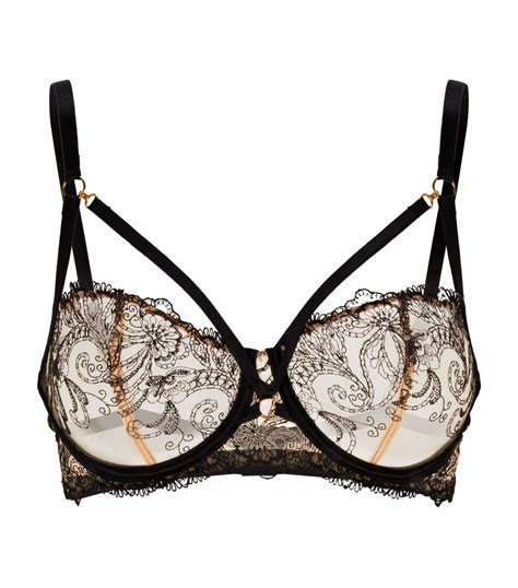 Aubade Lace Half Cup Bra Lyst