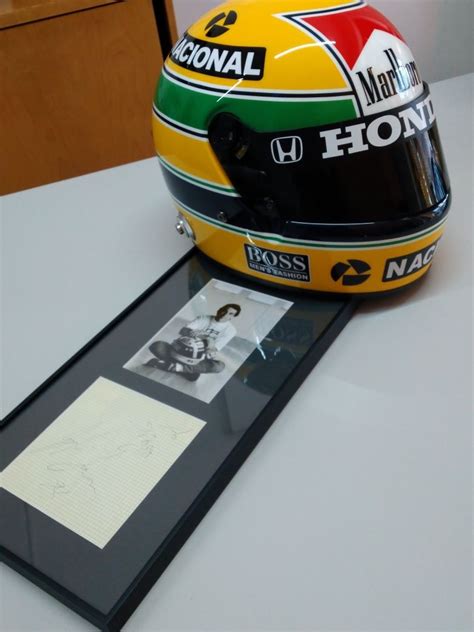 Ayrton Senna Autógrafo Dedicatória Numérica De 1994 Raríssimo Aldoar Foz Do Douro E