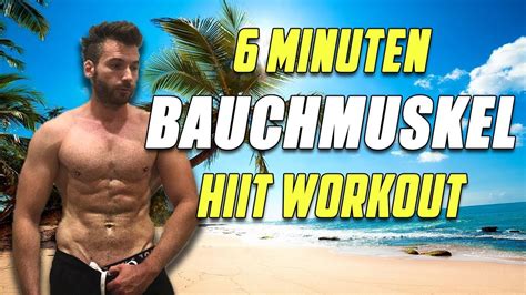 Wozu die wiederholungszahlen nach oben schrauben, wenn du effektives bauchmuskeltraining mit ein paar. 6 Minuten Bauchmuskeltraining im HIIT Style - einfach und ...
