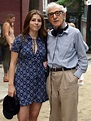 Woody Allen et sa fille Manzie Tio sur le tournage du nouveau film du ...