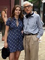 Woody Allen et sa fille Manzie Tio sur le tournage du nouveau film du ...