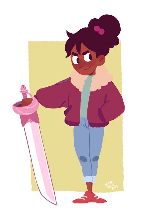 I draw this is a blog for that enjoy commissions: Steven Universe Connie | Steven universe anime, Steven ...