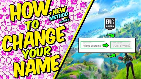 You can now close the website. How to Change your Fortnite Name - Fortnite Chapter 2 ...