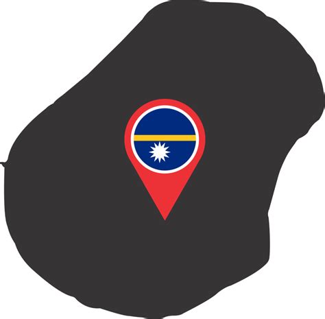 Nauru Pin Map Location 23215733 Png