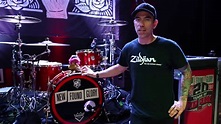 Cyrus Bolooki Of New Found Glory Shows His Touring Drum Setup For 2017 ...