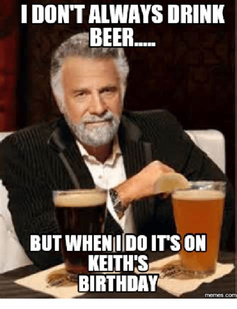 Happy Birthday Keith Meme Funny