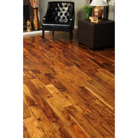 Shop Tecsun 4 72 In W Prefinished Acacia Engineered Hardwood Flooring