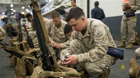 Combat Logistics Battalion 11 Deck Shoot Aboard The Uss Makin Island