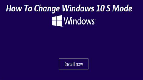 How To Change Windows 10 S To Windows 10 Home Or Pro For Free Blog Expert
