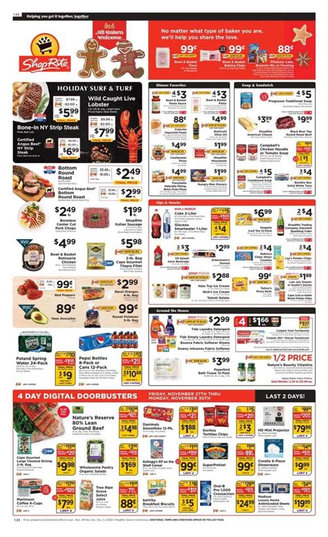 Shoprite Weekly Ad Nov 29 Dec 05 2020