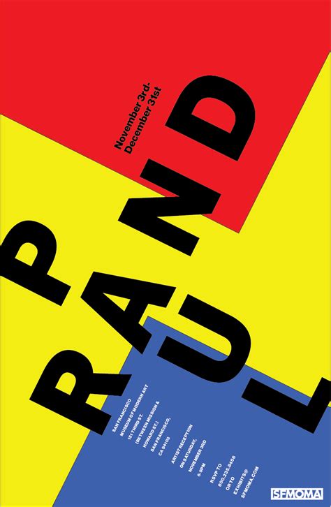 Posters For Paul Rand On Behance