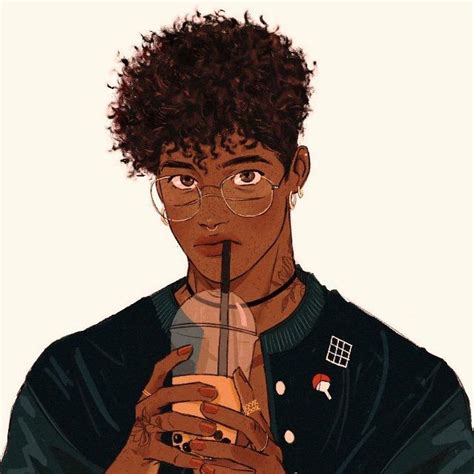 Cr Mogsam On Tumblr Black Art Pictures Dark Skin Boys Black Anime Guy