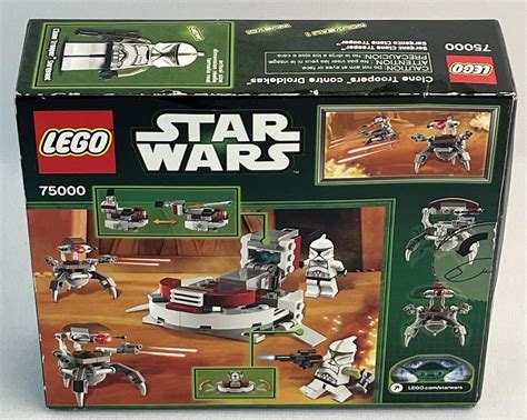 Lot 2013 Lego Star Wars 75000 Clone Troopers Vs Droidekas Sealed