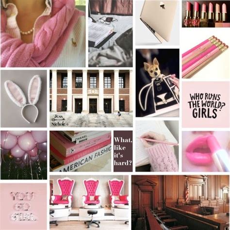 Collage Elle Woods Aesthetic Elle Woods Blonde Aesthetic Legally