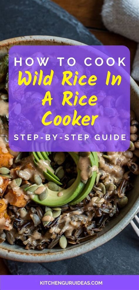 How to cook brown rice. How To Cook Wild Rice In A Rice Cooker Step-By-Step Guide ...