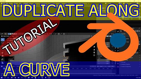 How To Duplicate Objects Along A Curve Blender YouTube