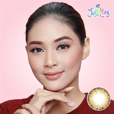 Jual Justlens Softlens Milky Brown Shopee Indonesia