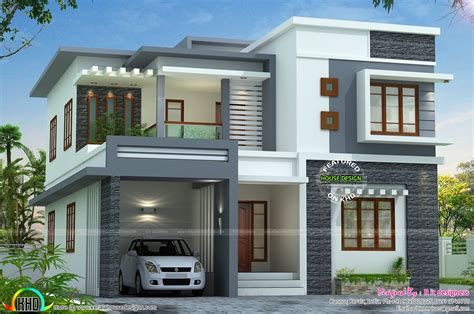 Duplex House Exterior Design In India