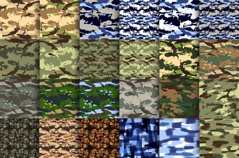 Types Of Camo Patterns