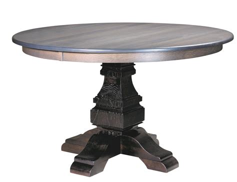 Anderson Single Pedestal Dining Table from DutchCrafters Amish