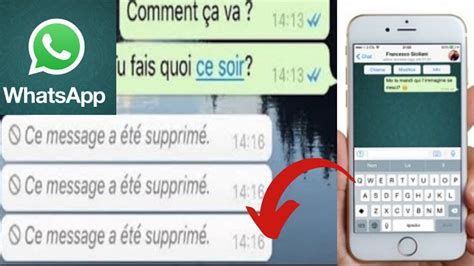 Comment Lire Un Message Supprimé Sur Whatsapp Esam Solidarity