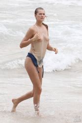 Toni Garrn Wet See Through At St Barts The Drunken Stepforum A Place To