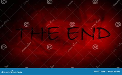 The End Title Stock Footage Video Of Movie Flare Teaser 44518268