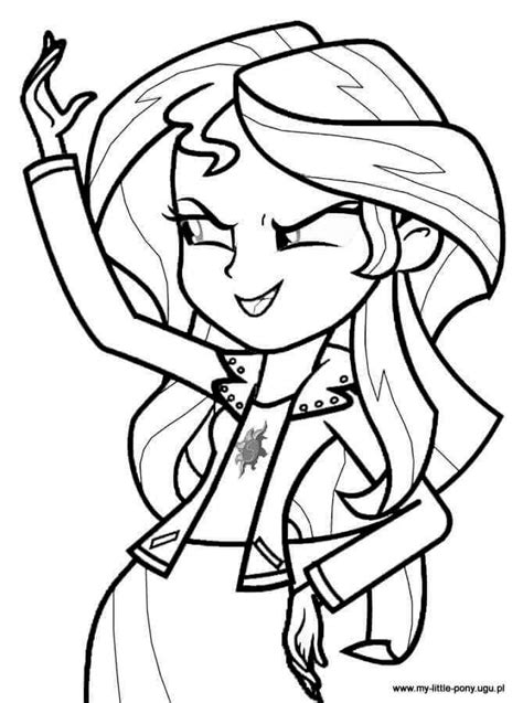 Push pack to pdf button and download pdf coloring book for free. Best 25 Equestria Girls Sunset Shimmer Coloring Pages ...