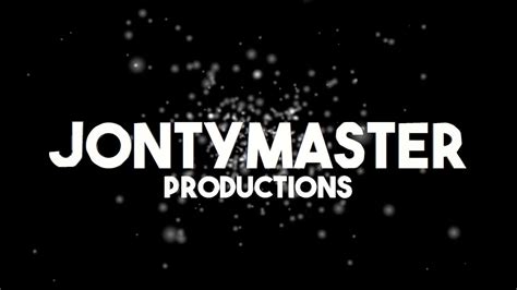 Jontymaster Productions Logo June 2020 Present Youtube
