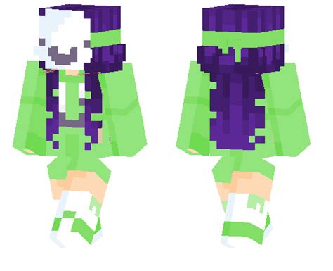 Minecraft Girl Skins With Purple Hair