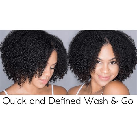 Wash N Go Hairstyles For Short Hair Kristaholle