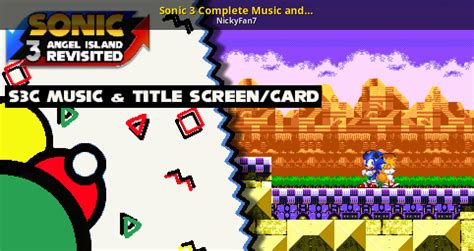 Sonic 3 Complete Music And Title Screencard Sonic 3 Air Mods