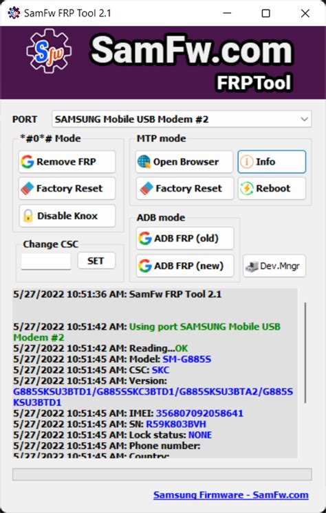 Samfw Frp Tool V One Click Remove Frp Latest Tool Hot Sex Picture