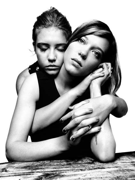 Adele Exarchopoulos And Lea Seydoux New York Magazine Photoshoot