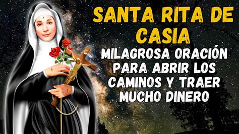 Milagrosa Oraci N De Santa Rita De Casia Para Abrir Los Caminos Y