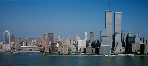 Aerial Of The World Trade Center New York City Taken About Two Months