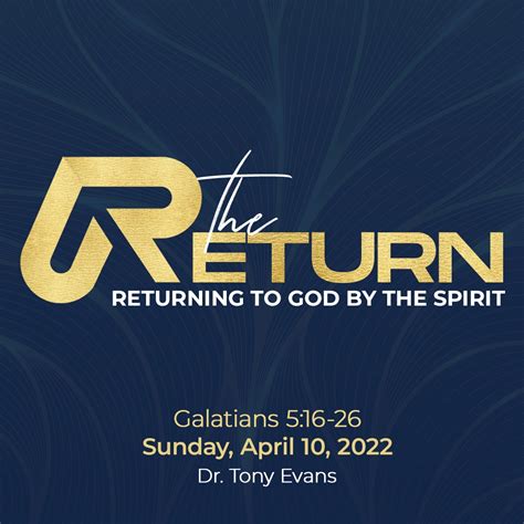 Returning To God By The Spirit Oak Cliff Bible Fellowship