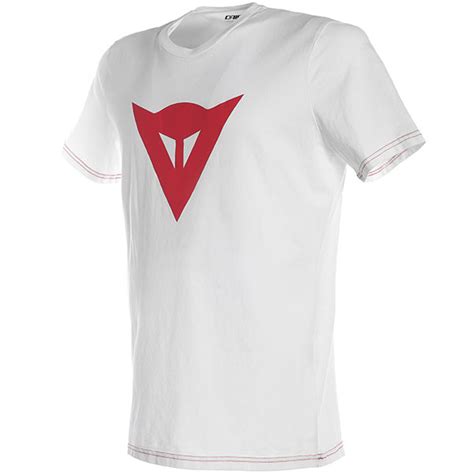 Dainese Speed Demon T Shirt White Red Free Uk Delivery