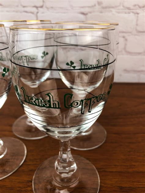 Reserved For Nancy Irish Coffee Goblet Set Irish Coffee Glasses Cristal D Arques Durand Irish