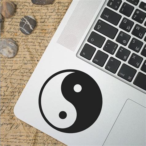 Yin Yang Symbol Decal For Cars Bumper Mac Notebook