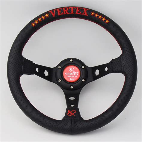 14 350mm Leather Nd Rally Tuning Drift Racing Steering Wheel Car