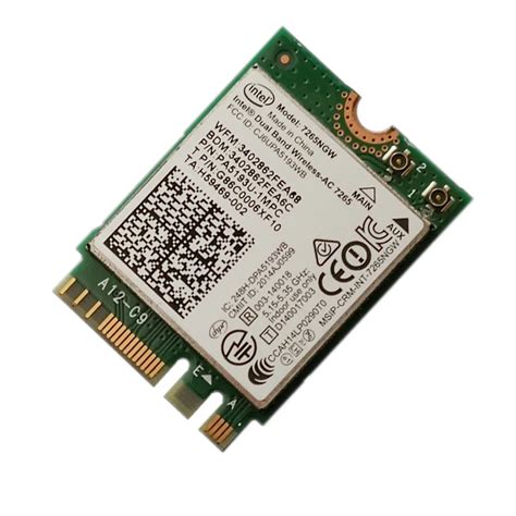 Intel Dual Band Wireless Ac 7265 Wifi And Bt40 Card 7265ngw For Toshib