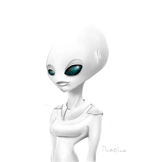 Alien Girl 2 By Mechglenn On Deviantart